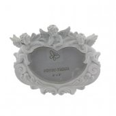 17x19cm Fotoğraf Çerçevesi Kalp Melekli - 2