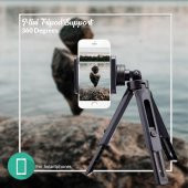 Profesyonel 360 Derece Tripod Tüm Telefonlarla Uyumlu Tripod - 5