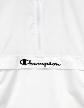 Champion Beyaz Half Zip Kapüşonlu Yağmurluk - 2