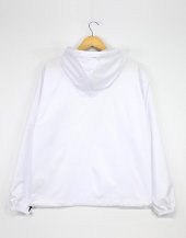 Champion Beyaz Half Zip Kapüşonlu Yağmurluk - 3