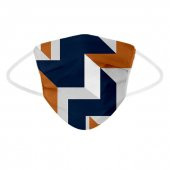 SHAPES DESEN 3 KATLI MELTBLOWN FİLTRELİ BEZ MASKE - 1