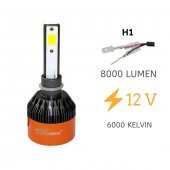 Led far ampulü beyaz 48W 12V 8000LM H1 / LAAM93 - 3