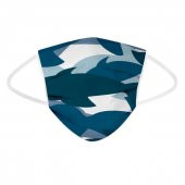 NAVY DESEN 3 KATLI MELTBLOWN FİLTRELİ BEZ MASKE - 1