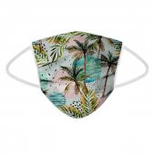 PALMS DESEN 3 KATLI MELTBLOWN FİLTRELİ BEZ MASKE - 1