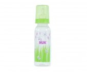 Nuk Silikon Emzikli Standart PP Biberon 240 Ml - Yeşil - 1