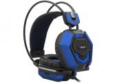 Rampage SN-R5 X-CORE Siyah-Mavi Oyuncu Mikrofonlu Kulaklık - 2