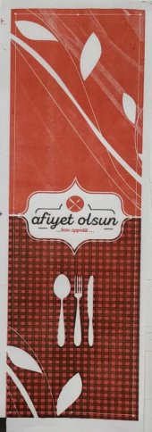 Çatal Kaşık Bıçak Servis Kağıdı 100 Adet - 1