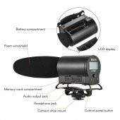 Boya BY-DMR7 Shotgun Mikrofon Ses Kayıt Cihazı - 3