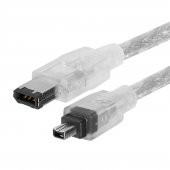 Sony DCR-TRV80 /  DCR-TRV110 /  DCR-TRV120 Firewire 4pin to 6pin Video Kayıt Kablosu - 1