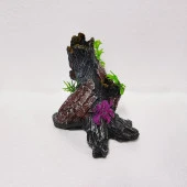 Kök Bitkili Akvaryum Aksesuarı Dekoru 15x15 Cm - 1