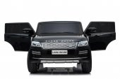 Range Rover 12V Tablet Ekranlı Çift Kişilik Akülü Araba - Siyah - 6