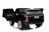 Range Rover 12V Tablet Ekranlı Çift Kişilik Akülü Araba - Siyah - 12