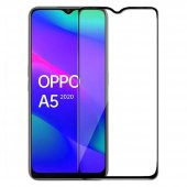 Bufalo Oppo A5 2020 Ekran Koruyucu 9D Temperli Cam - Siyah - 1