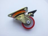 Uygur Termokauçuk Frenli Teker 55 mm 140 Kg Kadar Taşır thumbnail 2