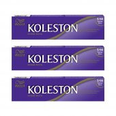 Koleston Tüp Boya 60 ml - 3.66 Patlıcan Moru 3 Adet - 1