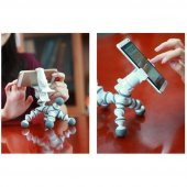 Ayarlanabilen At Tasarımlı Telefon Tutucu Stand Tripod - 3