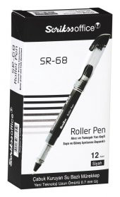 SCRİKSS SR-68 ROLLER KALEM 0,7MM SİYAH - 2