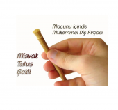 VAKUMLU MİSVAK DİŞ FIRÇASI 4 ADET MİSFAK - 1