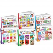Diy-Toy İlk Kitaplarım Serisi Eğitici 6Lı Set - 1