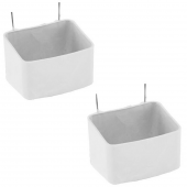 Tüm Kuşlar İçin Telli Dev Yemlik Mamalık 2 Adet - 1