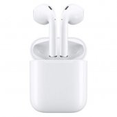Air Plus Kablosuz Şarj Özellikli Dokunmatik Bluetooth Kulaklık Beyaz - 1