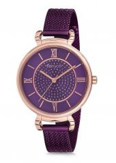 Ferrucci 8760000000339 Hasır Kordon Bayan Kol Saati - 1