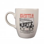 BEYAZ LED ZEPPEİN BASKILI KUPA - 1