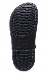Unisex Lacivert Beyaz Crocband Platform Clog Terlik - 8