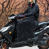 New Oto Motosiklet Scooter Rüzgar Yağmur Koruyucu Diz Bacak Vücut Koruma Örtü Rüzgarlık - 3