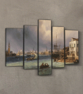 Julep 5 Parça Kanvas Tablo 135X85 Cm - 2