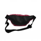 Amay Peluş Pembe Kemerli Kadın Bel Çantası - 3