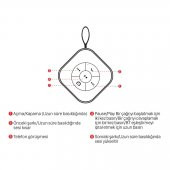 FRISBY FS-184BT-R 2.0 BLUETOOTH HOPARLÖR,KIRMIZI - 4