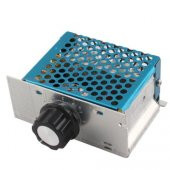 Metal Korumalı SCR 4000W Dimmer AC 220V Motor Hız Kontrol Devre - 2