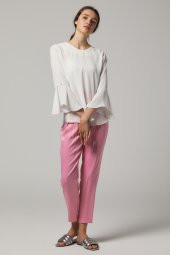 BAYAN ABİYE BLUZ SORALLİNE '' 4195 KREM - 1