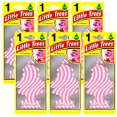Little Trees Bubble Gum Sakız Aromalı Oto Kokusu 6 Adet - 1