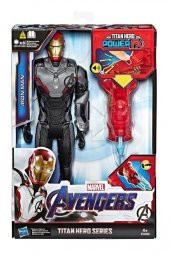 Marvel Avengers: Endgame Titan Hero Power FX Iron Man Figür - 1