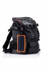 AteşTech 12000 Mah  Taşınabilir Güneş Enerjli Solar Powerbanki 6 Led - 6