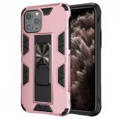 iPhone 11 Pro Kılıf Metal Standlı Manyetikli Ultra Koruma Zırh - 4