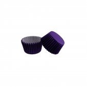 Kek Kalıbı Pet Kapsül 52X45 MM Kağıt Cupcake Kalıbı - 100 Adet  Mor - 1