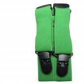çocuk pantolon askısı yeşil açık unisex model - 1