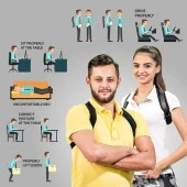 Dik Duruş Korsesi Dik Durmayı Sağlayan Korse Ankaflex Bel Sırt Omuz Korse Kamburluk Önleyici Aparat - 7