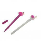2 Adet Led Işıklı Flamingo Tükenmez Kalem - 2