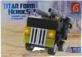 Ausini 60 Parça Titan Polis Panzer 25521-4 - 1