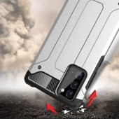 Galaxy Note 20 Kılıf Armor Hybrid Ultra Koruma Zırh - 12