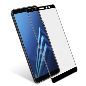 Galaxy A7 2018 Kenarları Kırılmaya Dayanıklı Cam Ekran Koruyucu - 2