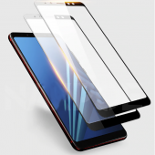Galaxy A7 2018 Kenarları Kırılmaya Dayanıklı Cam Ekran Koruyucu - 3