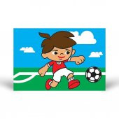Futbolcu-3 Tuz Boyama Oyunu, Eğitici Aktivite, Kum Boyama Oyunu - 2