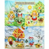 Mevsimleri Öğreniyorum Eğitici Pano - 1