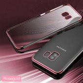 Galaxy S9 Kılıf Zore Dört Köşeli Lazer Silikon - 1