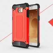 Galaxy C5 Pro Kılıf Zore Crash Silikon Kapak - 9